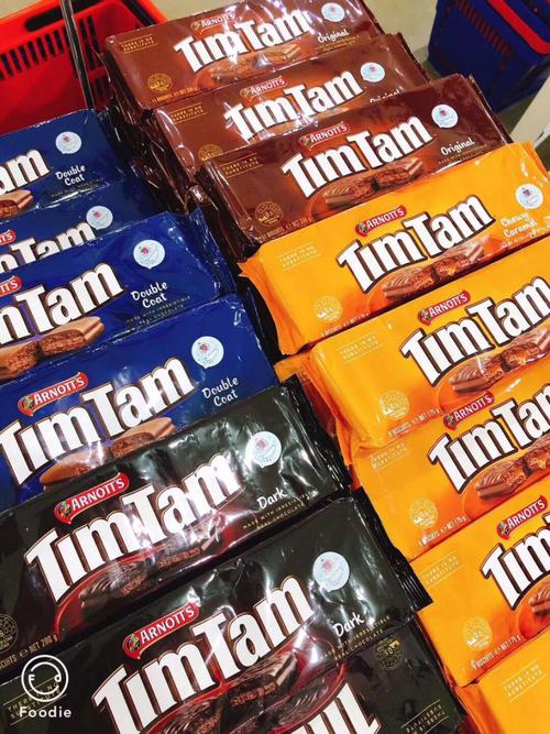 timtam巧克力饼干的相关图片